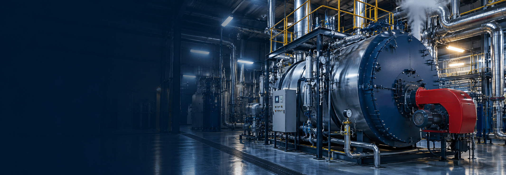 Generador de vapor industrial
